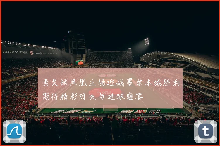 惠灵顿凤凰主场迎战墨尔本城胜利期待精彩对决与进球盛宴